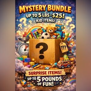 Kids Clothing Mystery Bundle Box 5–8 Items Mixed Brands Surprise Lot